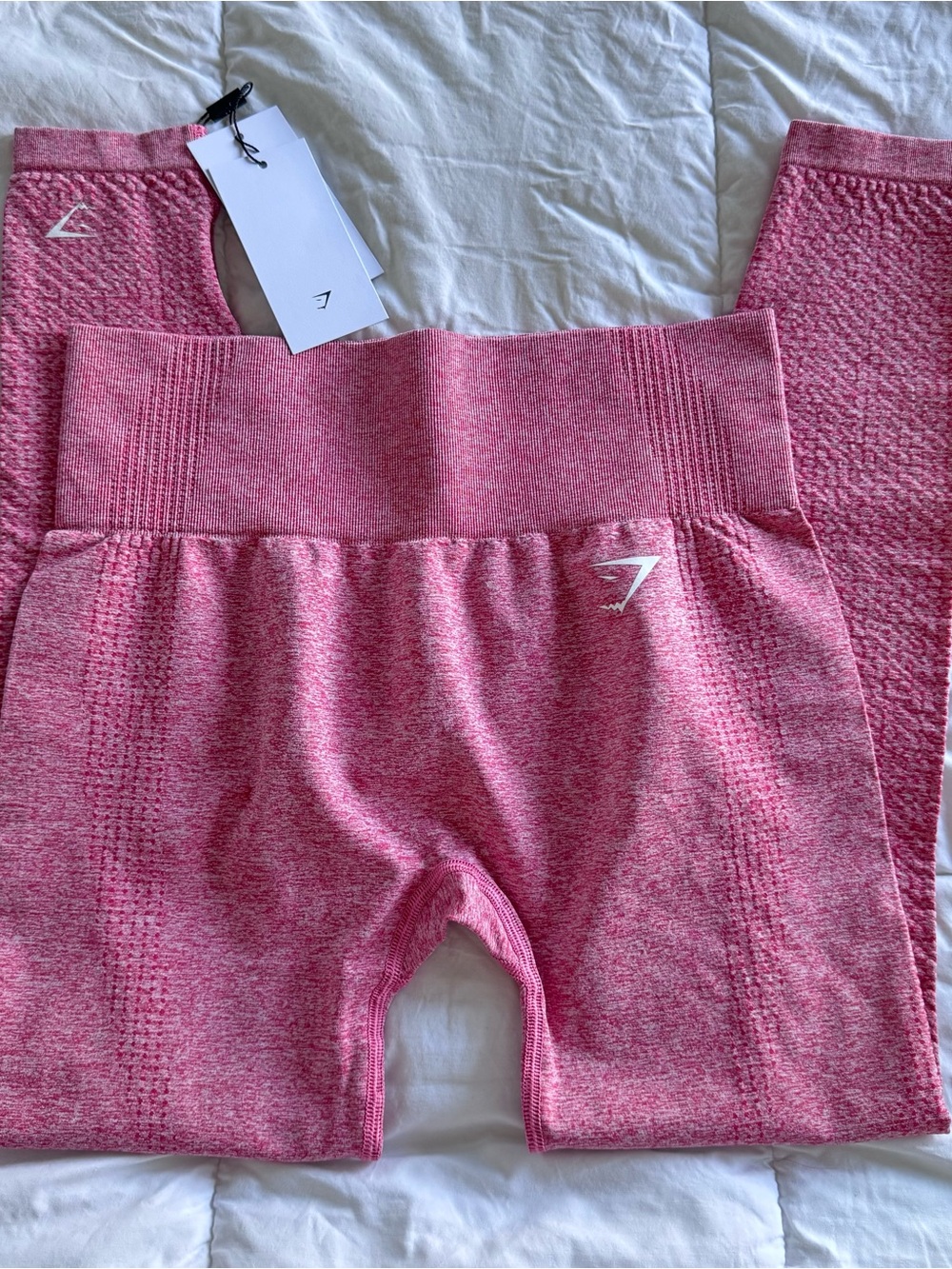 Gymshark Pink Seamless High-Waist Leggings